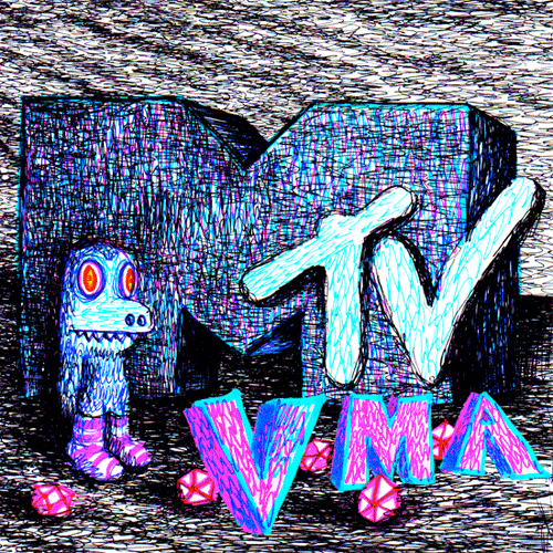 I made a 3D GIF for the 2012 MTV Video Music Awards 9/6/12 @ 8/7c
